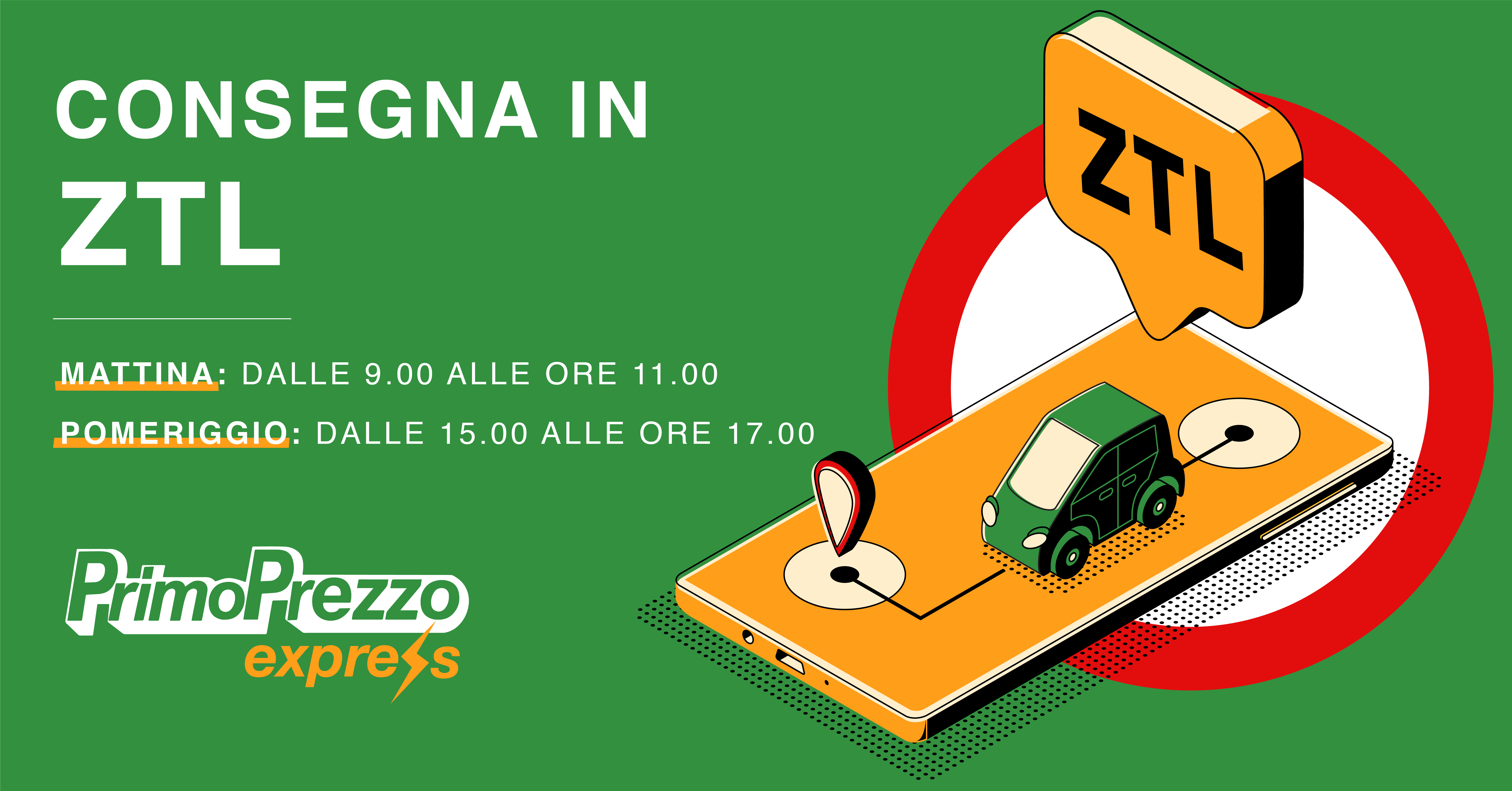 Spesa Online: Informazioni su Consegne in ZTL (Zone a Traffico Limitato)