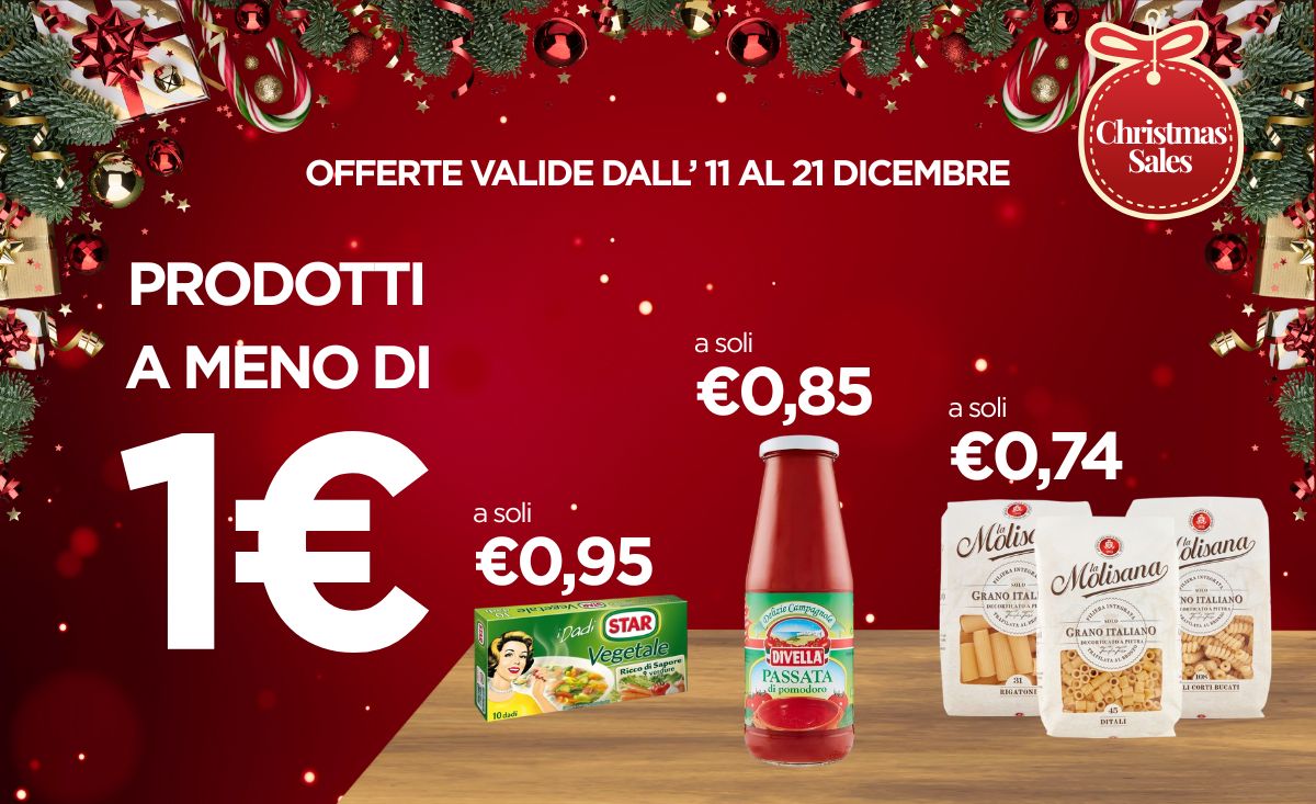 PRODOTTI MENO DI 1€