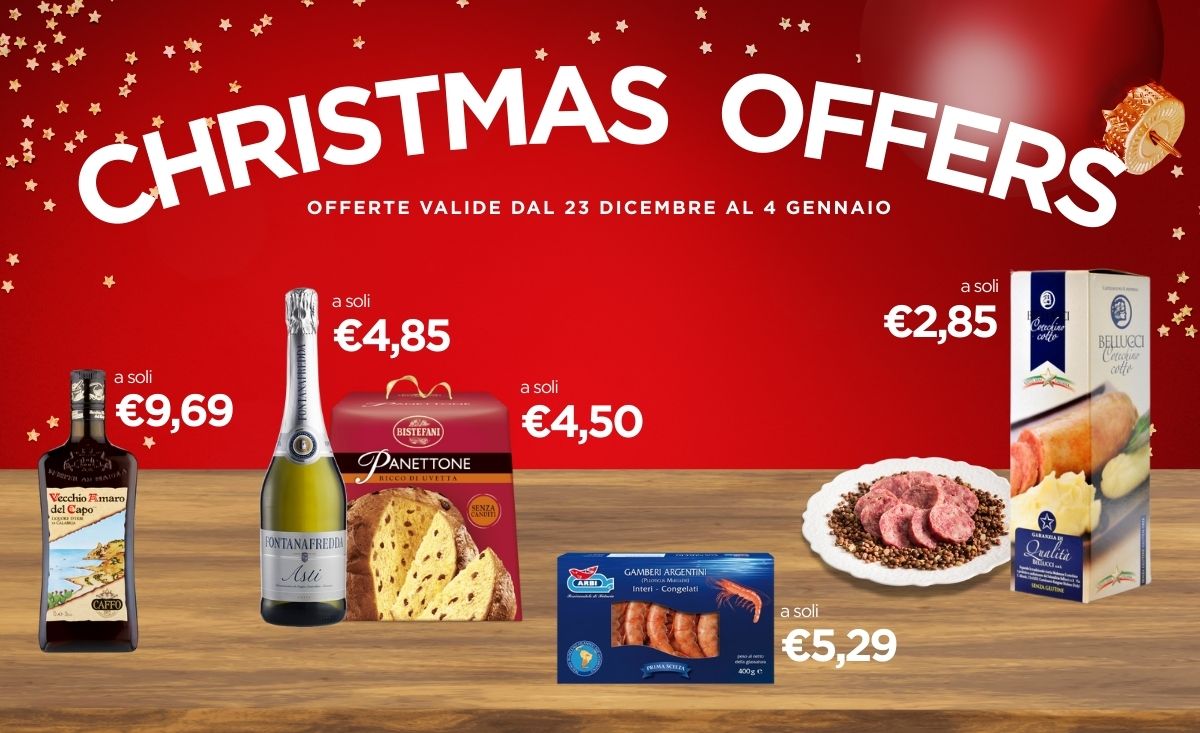 NUOVE OFFERTE FESTE NATALE