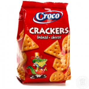 CROCO CRACKERS FORMAGGIO GR 100