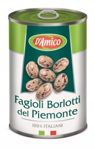D'AMICO FAGIOLI BORLOTTI PIEMONTE GR.400