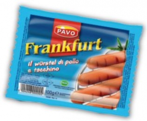 PAVO WURSTEL FRANKFURT GR 100