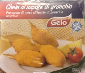 CHELE DI GRANCHIO IMPANATE ASTG.250
