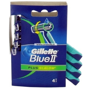 GILLETTE BLUE II PLUS X4
