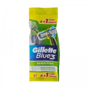 GILLETTE BLUE3 SENSITIVE PZ 4+1