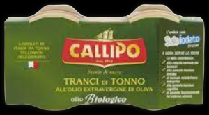 CALLIPO TONNO O.O. C/OLIO BIOLOGICO V.V. G.80X2