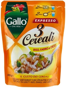 GALLO RISO EXPRESSO 3 CEREALI GR 250